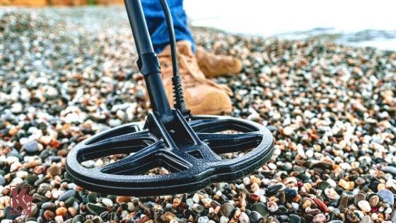 Metal Detector Coil Beach Searching