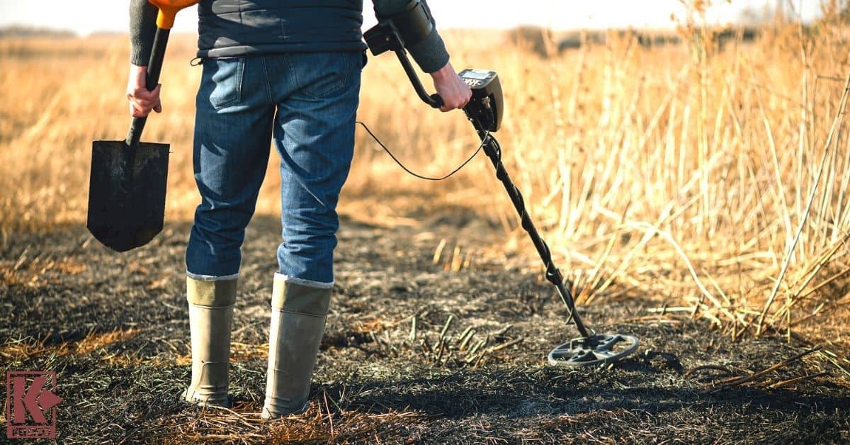 Rented Metal Detector