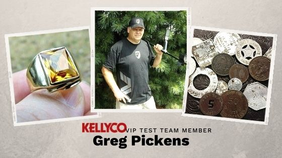 Kellyco VIP Test Team Member, Greg Pickens and some of his favorite finds