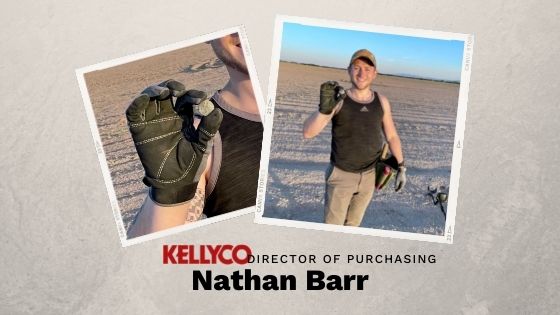 Kellyco Director of Purchasing, Nathan Barr and his favorite find