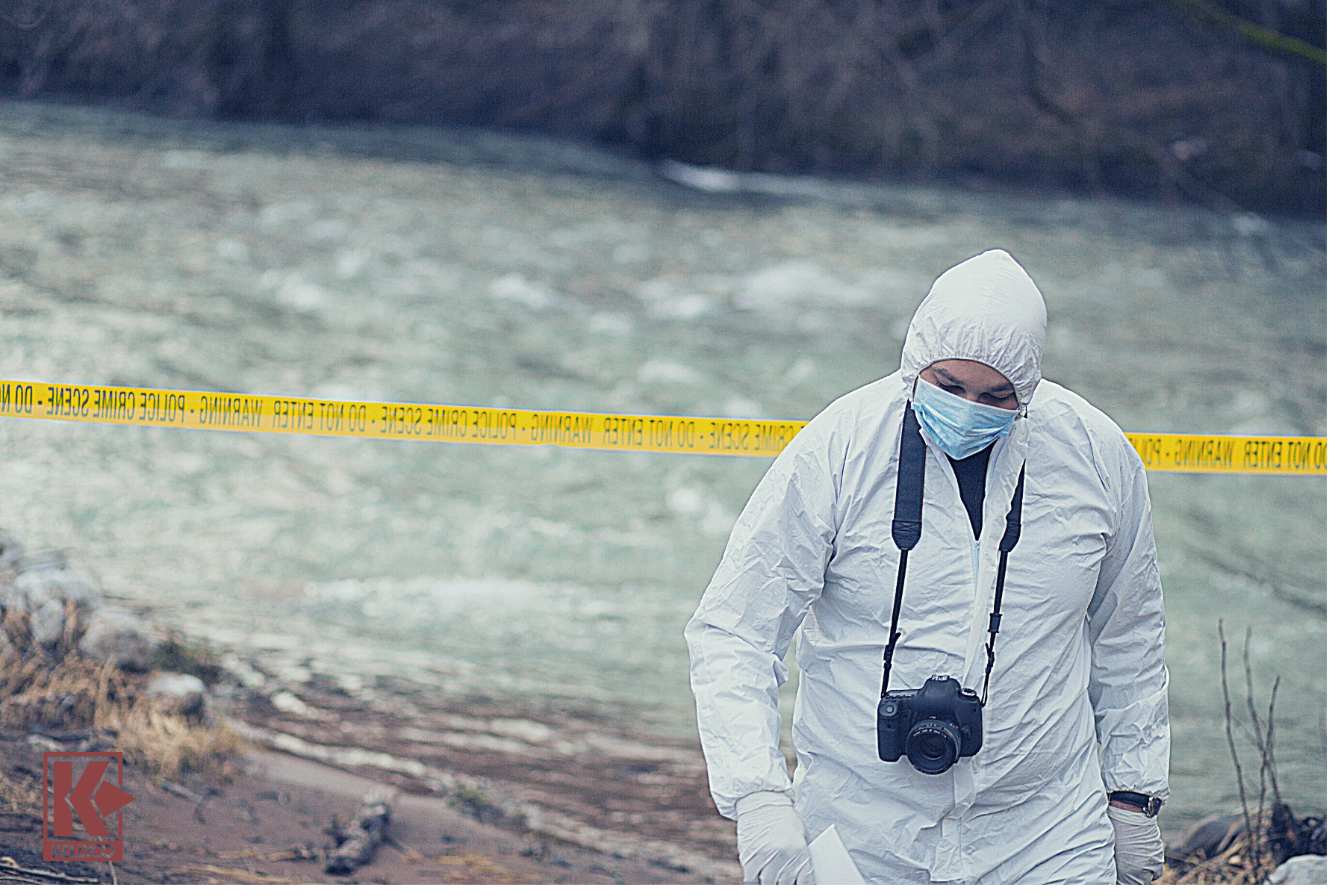 Underwater crime scene