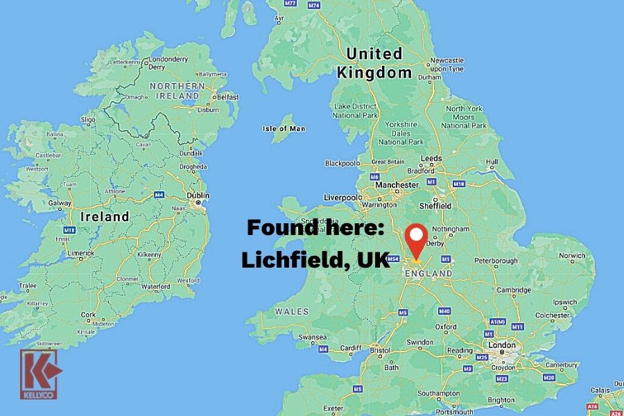 Staffordshire Hoard found in Lichfield, UK